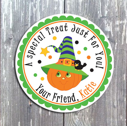 Halloween Tags and Stickers III